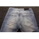 Replica AMIRI GLITTER SNAKE BROKEN JEAN CLASSIC INDIGO/WHITE #48727